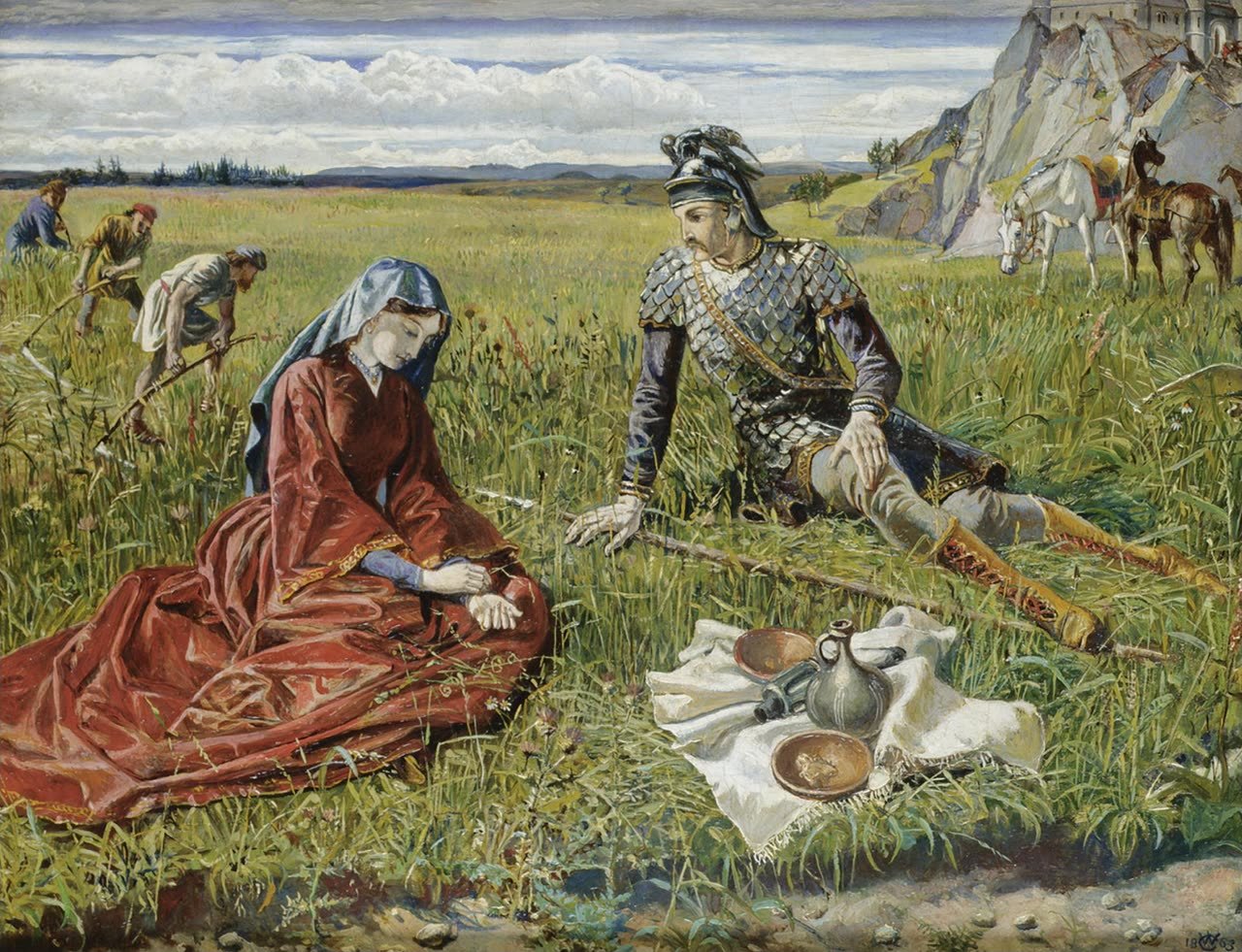 Rute e Boaz, de Walter Crane