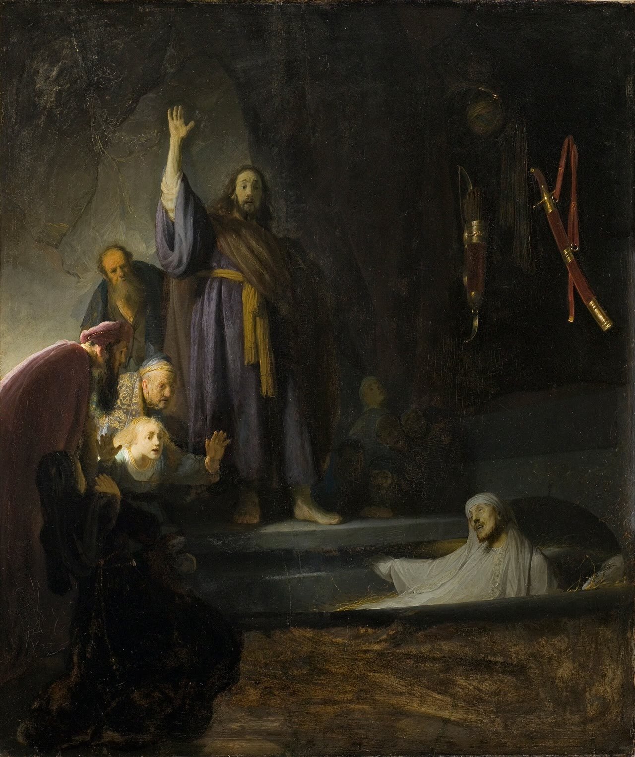 A Ressurreição de Lázaro, de Rembrandt