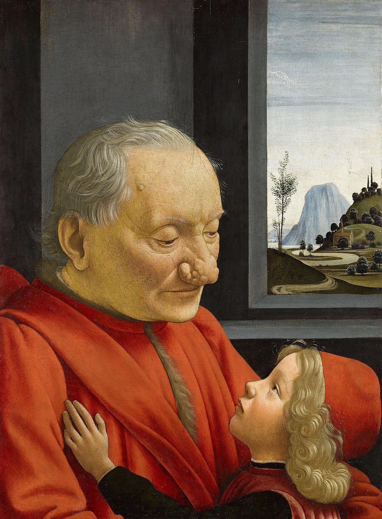 Um Velho e seu Neto, de Domenico Ghirlandaio