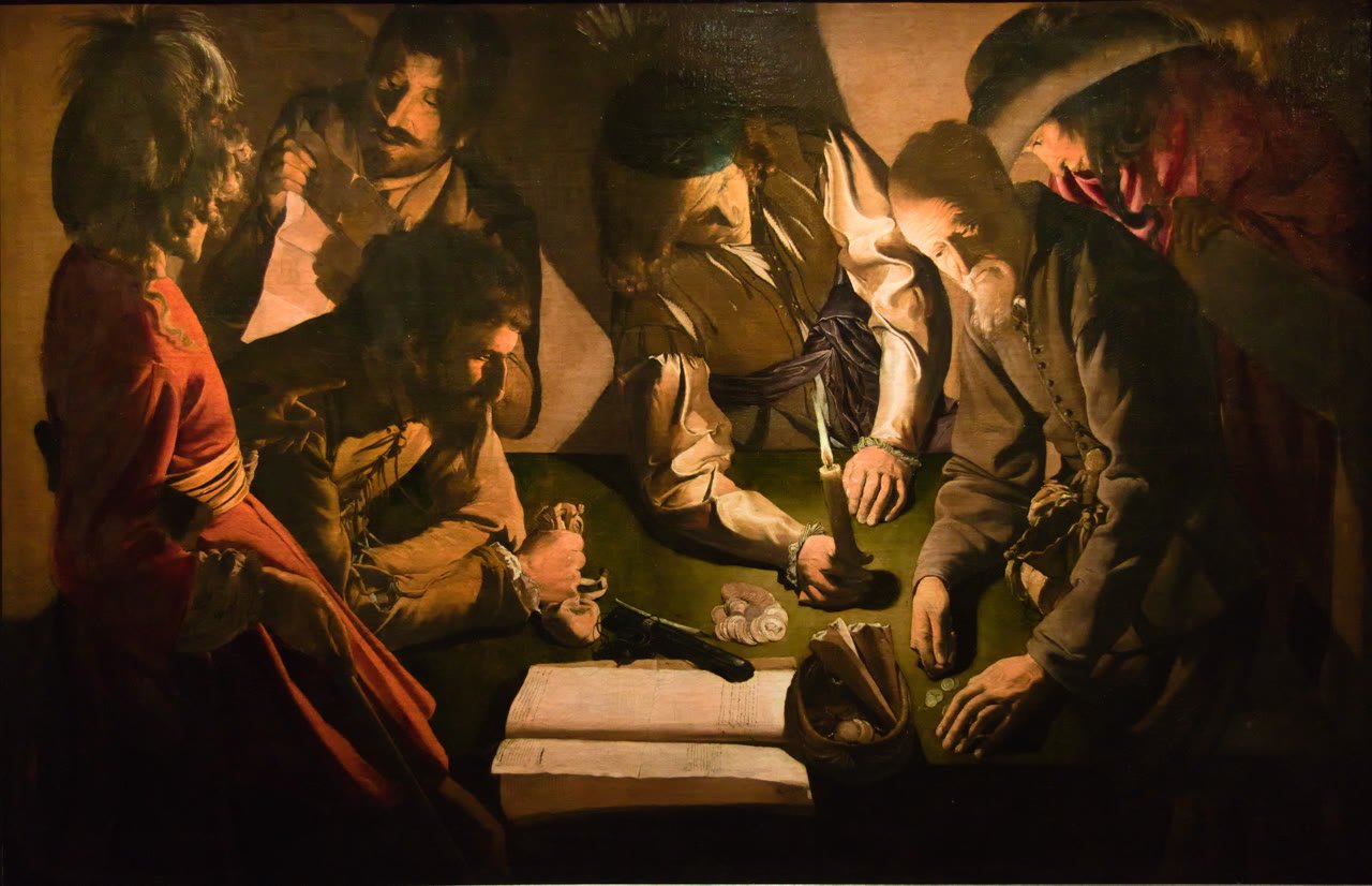 O Pagamento dos Impostos, de Georges de La Tour