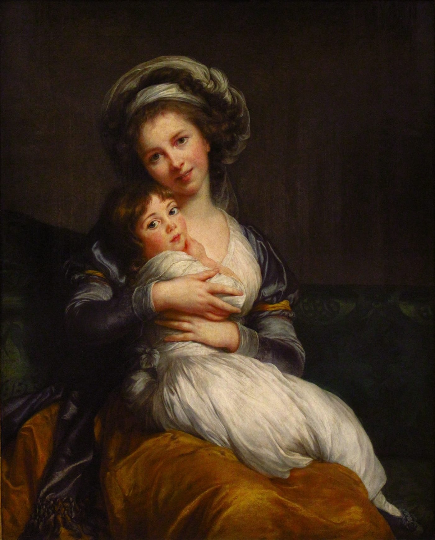 Autorretrato com a Filha, de Élisabeth Vigée Le Brun