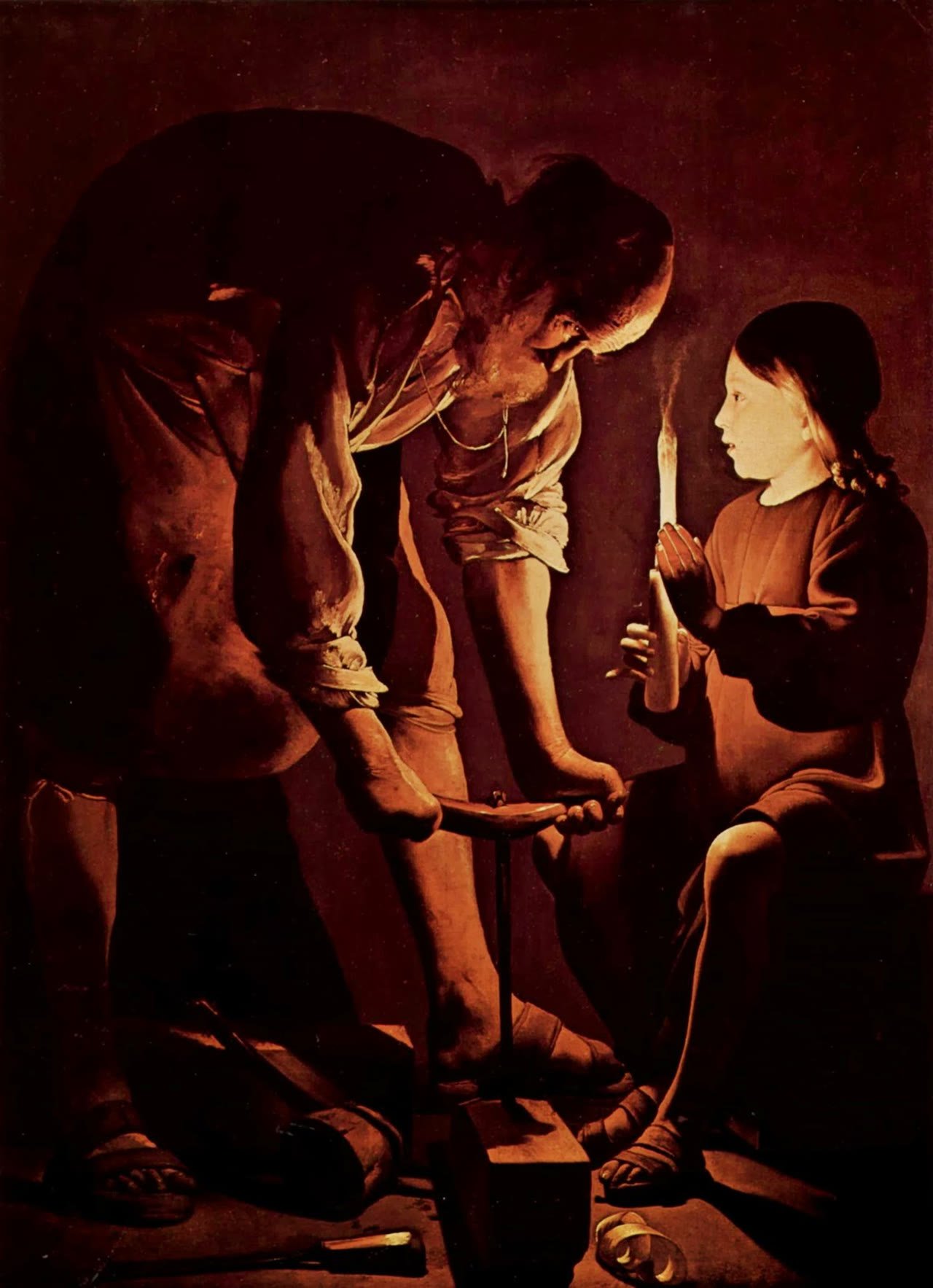 São José e o Menino Jesus, de Georges de La Tour