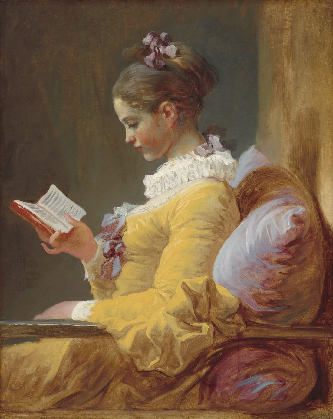 Jovem Lendo, de Jean-Honoré Fragonard