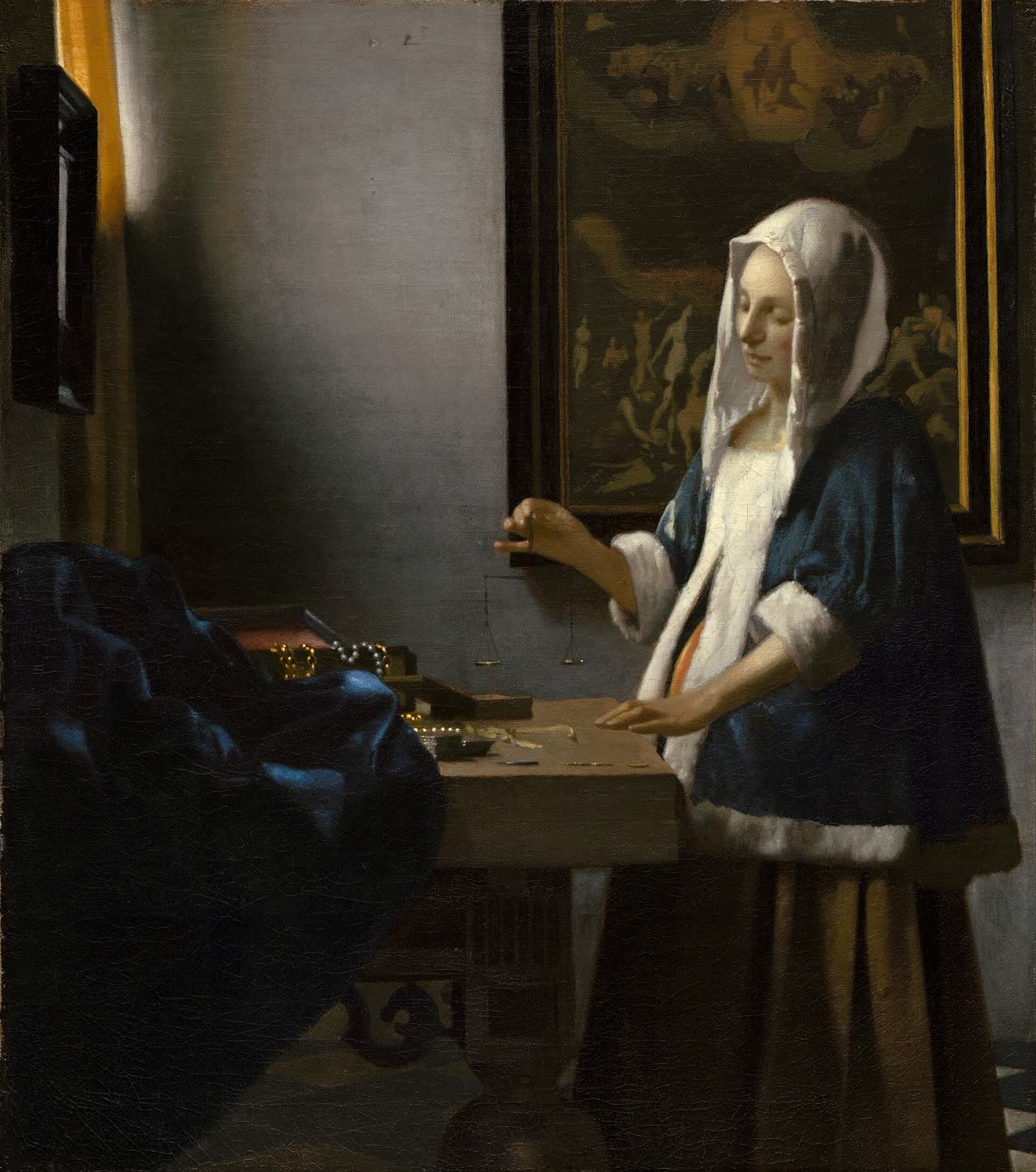 A Mulher com a Balança, de Vermeer