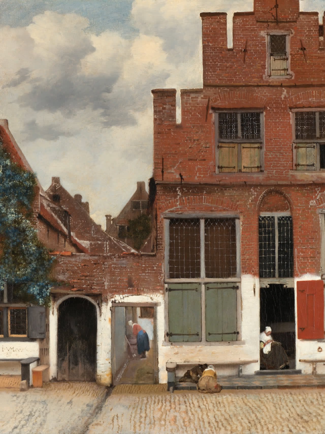 A Ruazinha, de Johannes Vermeer