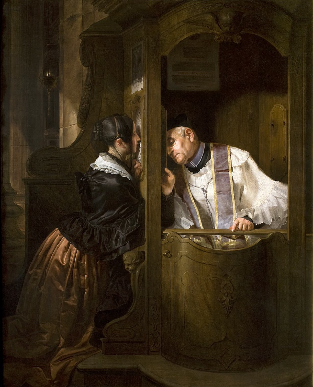 A Confissão, de Giuseppe Molteni